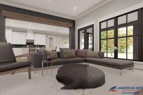 Modern Farmhouse House Plan #041-00207 Additional Photo
