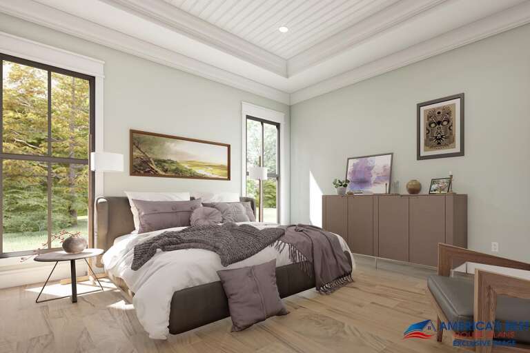 Modern Farmhouse House Plan #041-00207 Additional Photo