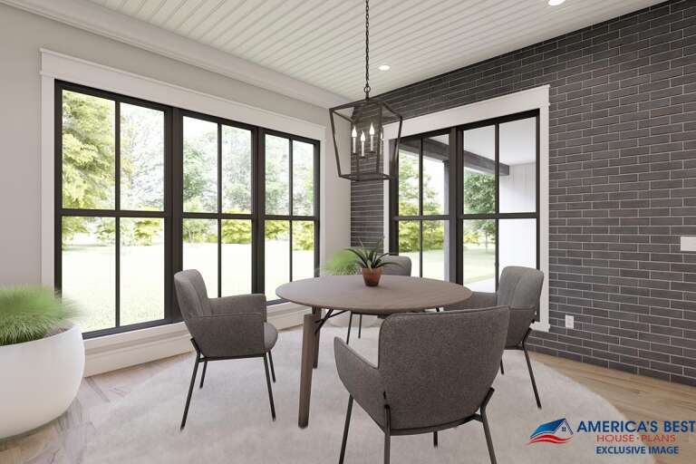 Modern Farmhouse House Plan #041-00207 Additional Photo