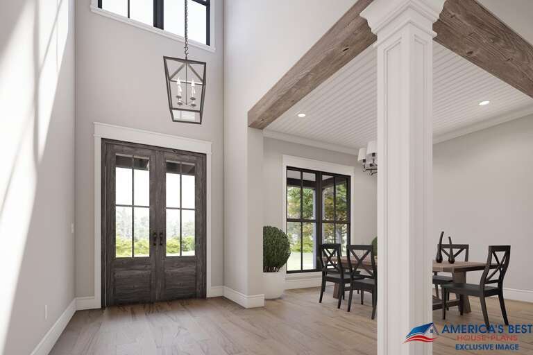 Modern Farmhouse House Plan #041-00207 Additional Photo
