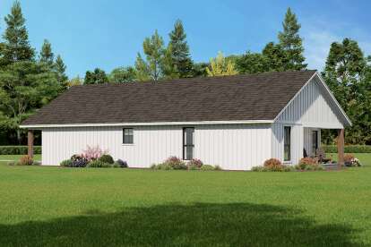 Modern Farmhouse House Plan #041-00208 Elevation Photo