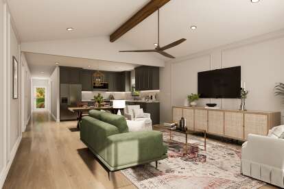 Modern Farmhouse House Plan #041-00208 Additional Photo