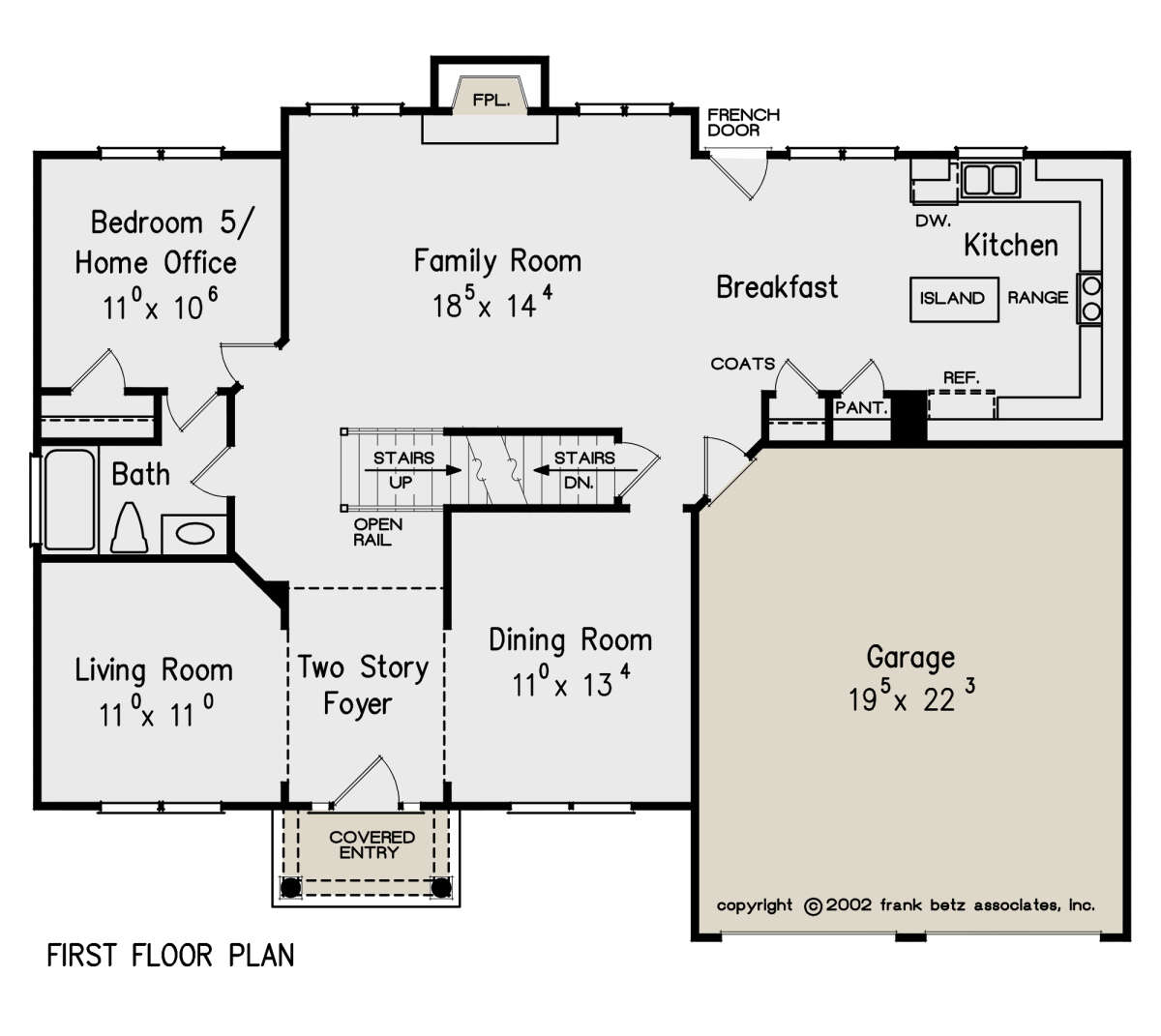 Main Floor for House Plan #8594-00437