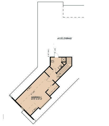 Second Floor for House Plan #8318-00134