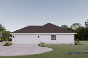Modern Farmhouse House Plan #041-00209 Elevation Photo