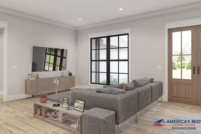 Modern Farmhouse House Plan #041-00209 Additional Photo