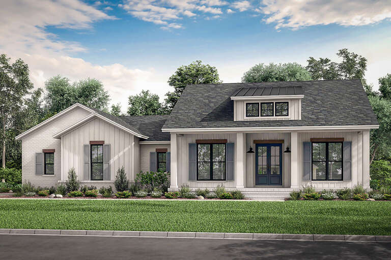 House Plan House Plan #24148 Front Elevation 