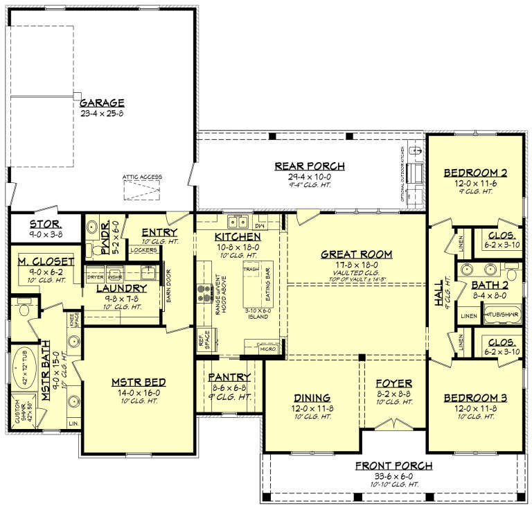 House Plan House Plan #24148 Drawing 1
