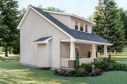 Bungalow House Plan #963-00383 Elevation Photo
