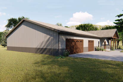 Ranch House Plan #963-00384 Elevation Photo