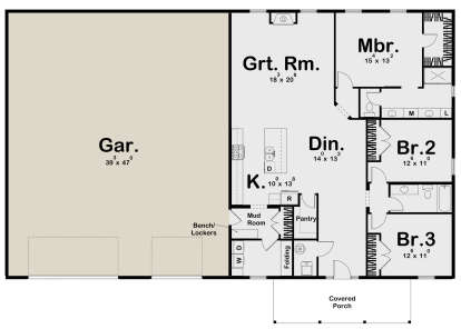 Main Floor for House Plan #963-00384