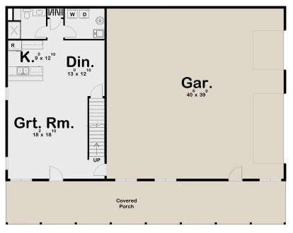 Main Floor for House Plan #963-00385