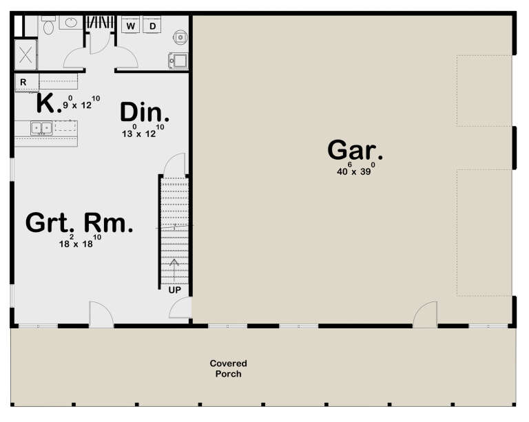 House Plan House Plan #24151 Drawing 1