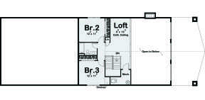 Second Floor for House Plan #963-00387
