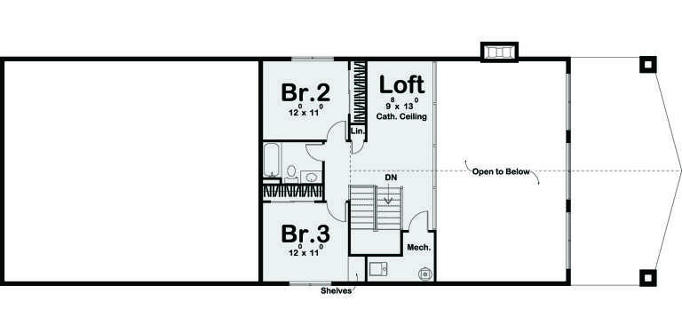House Plan House Plan #24153 Drawing 2