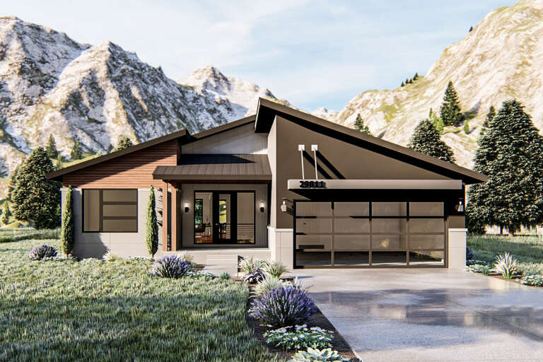 House Plan House Plan #24155 Front Elevation 
