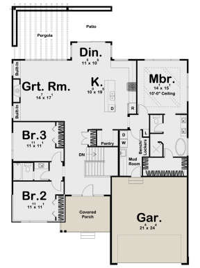 Main Floor for House Plan #963-00389