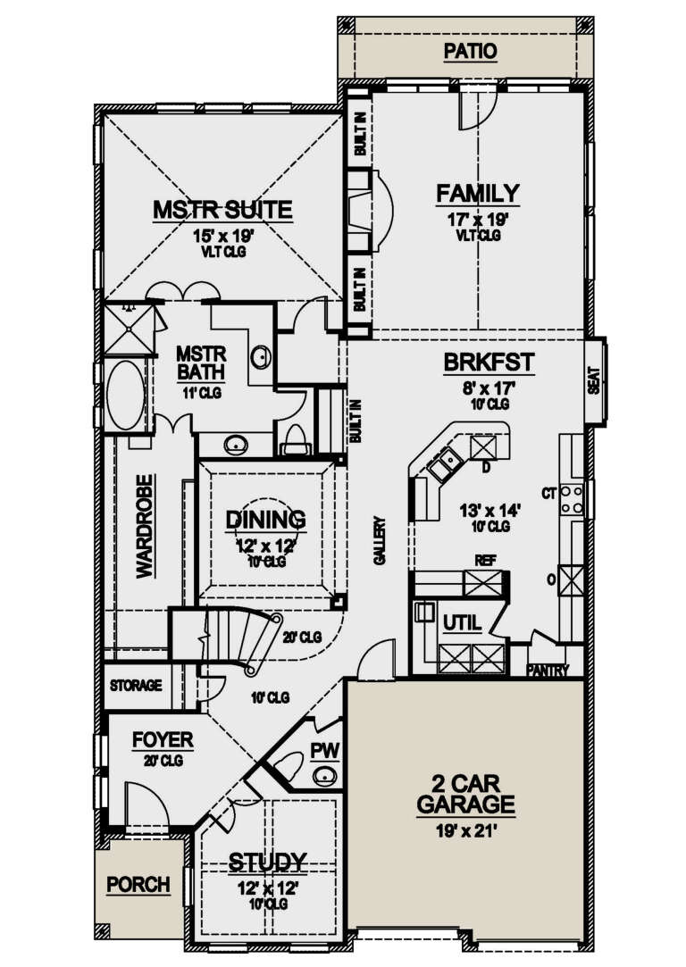 House Plan House Plan #24156 Drawing 1