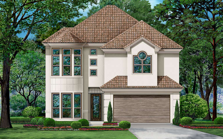 House Plan House Plan #24157 Front Elevation 