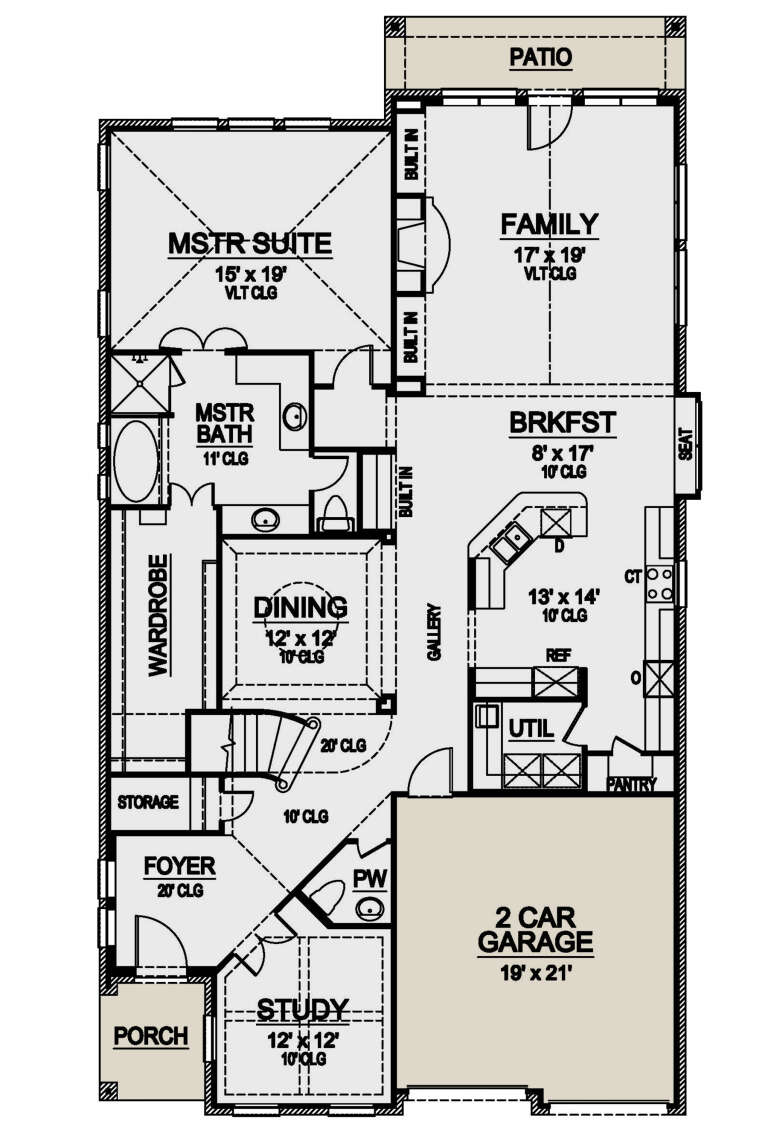 House Plan House Plan #24158 Drawing 1