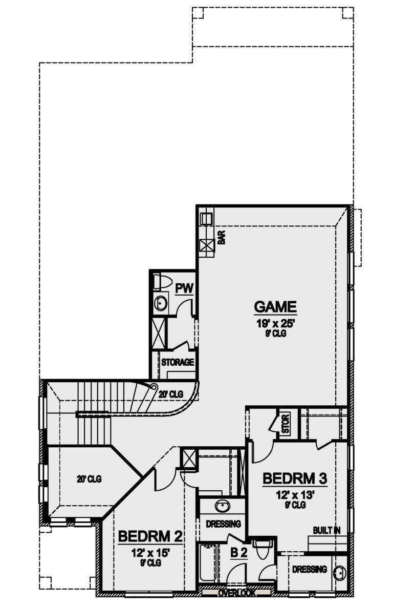 House Plan House Plan #24158 Drawing 2