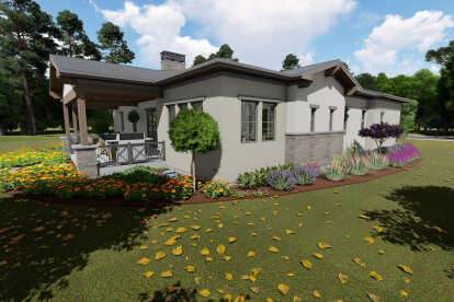 Craftsman House Plan #425-00031 Elevation Photo