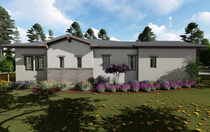 Craftsman House Plan #425-00031 Elevation Photo
