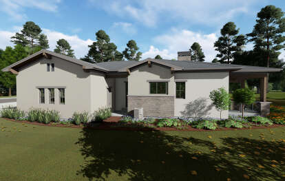 Craftsman House Plan #425-00031 Elevation Photo
