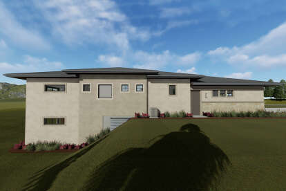 Contemporary House Plan #425-00033 Elevation Photo