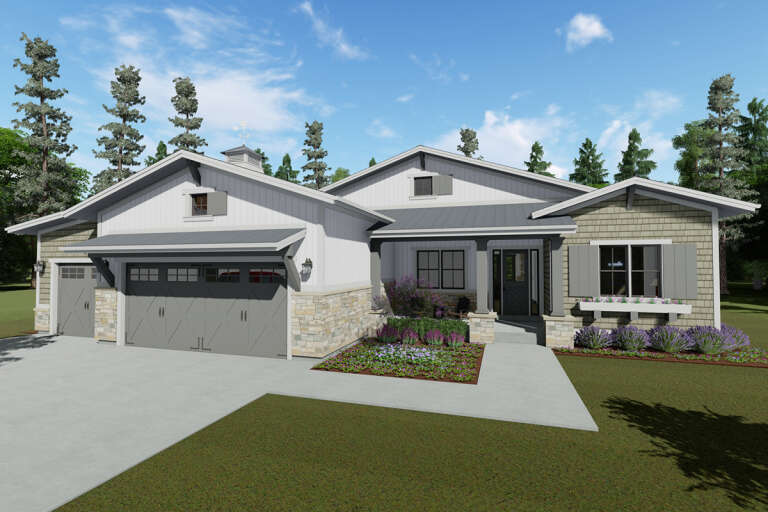 House Plan House Plan #24167 Front Elevation