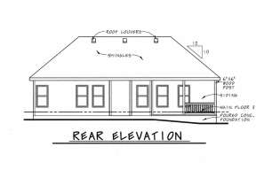 Country House Plan #402-01630 Elevation Photo