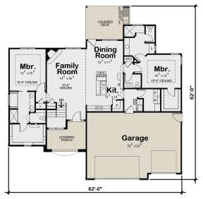 Main Floor for House Plan #402-01632