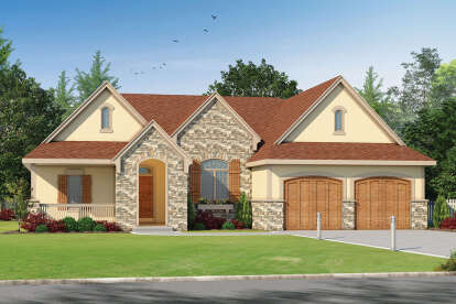 House Plan House Plan #24173 Front Elevation 