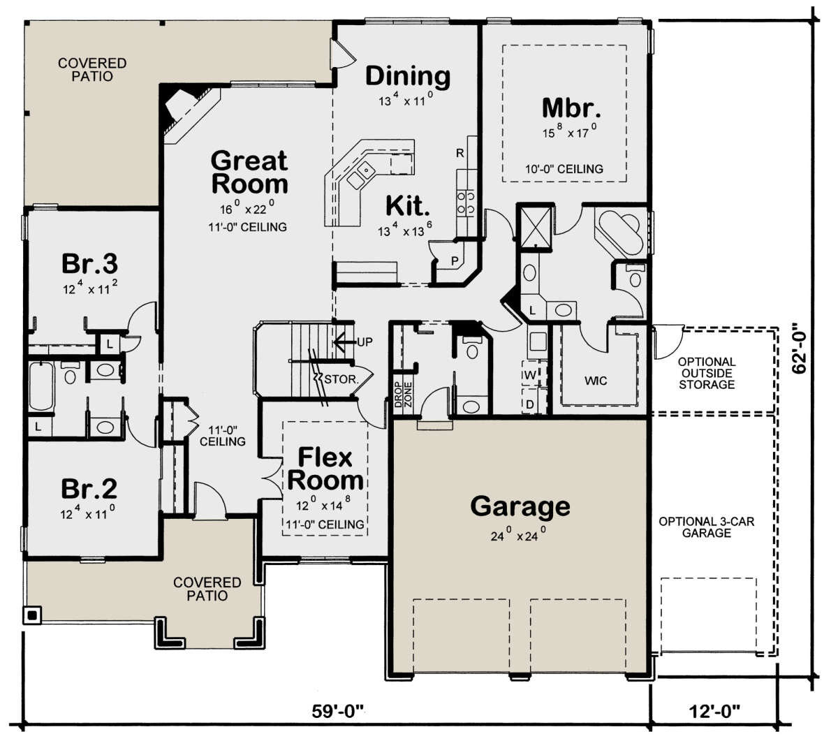Main Floor for House Plan #402-01634