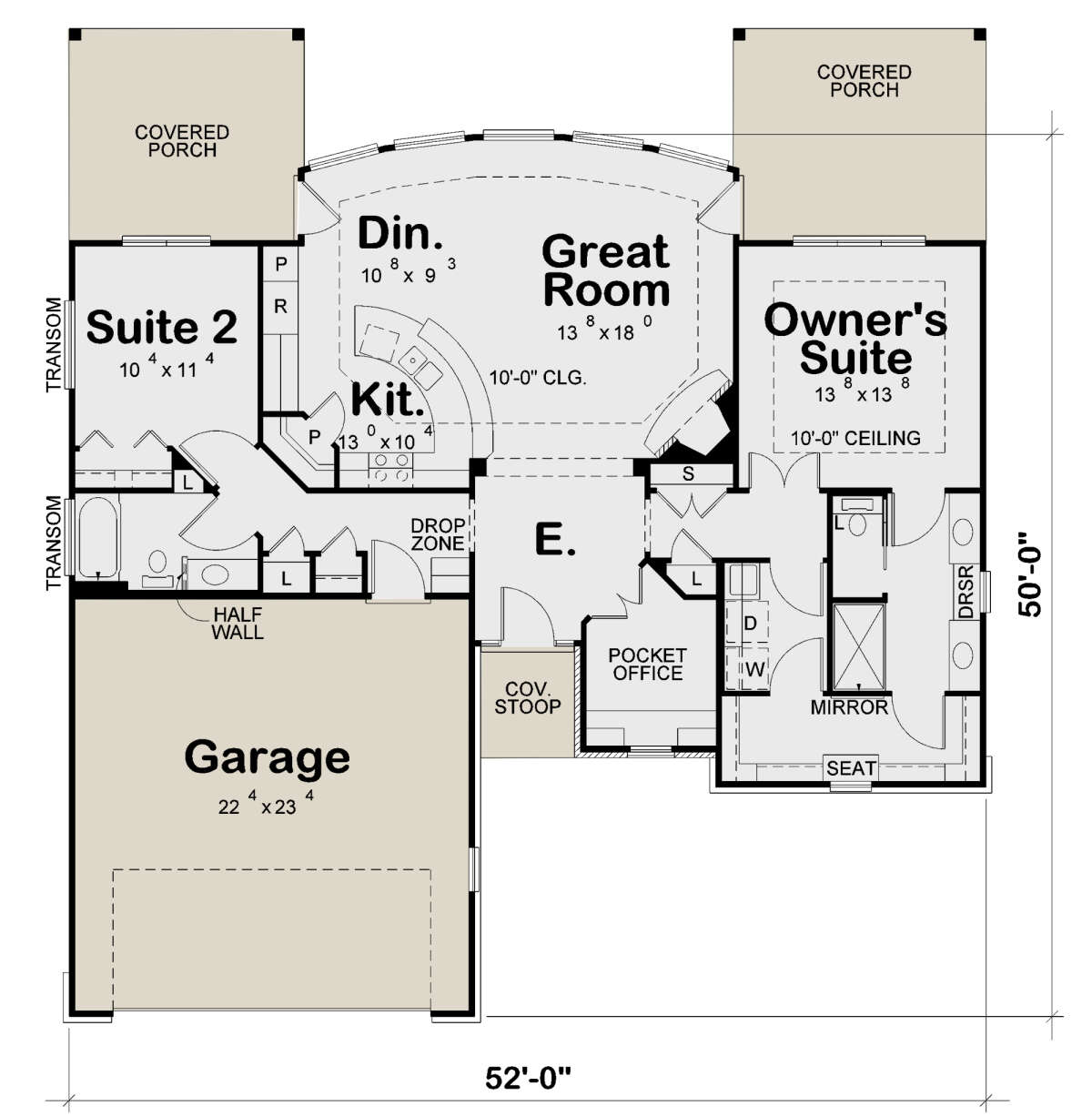 Main Floor for House Plan #402-01637