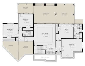 Basement for House Plan #286-00106