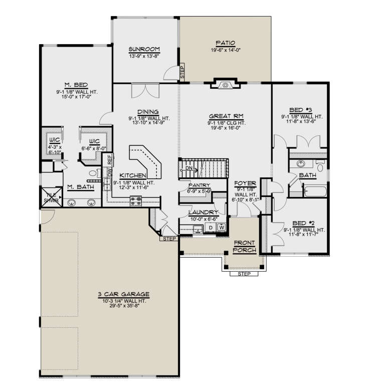 House Plan House Plan #24182 Drawing 1