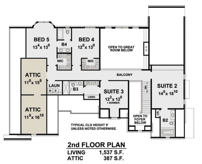 House Plan House Plan #24184 Drawing 2