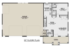 Main Floor for House Plan #5032-00005