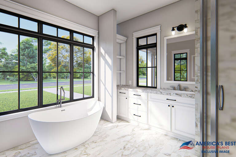 Modern Farmhouse House Plan #098-00320 Additional Photo