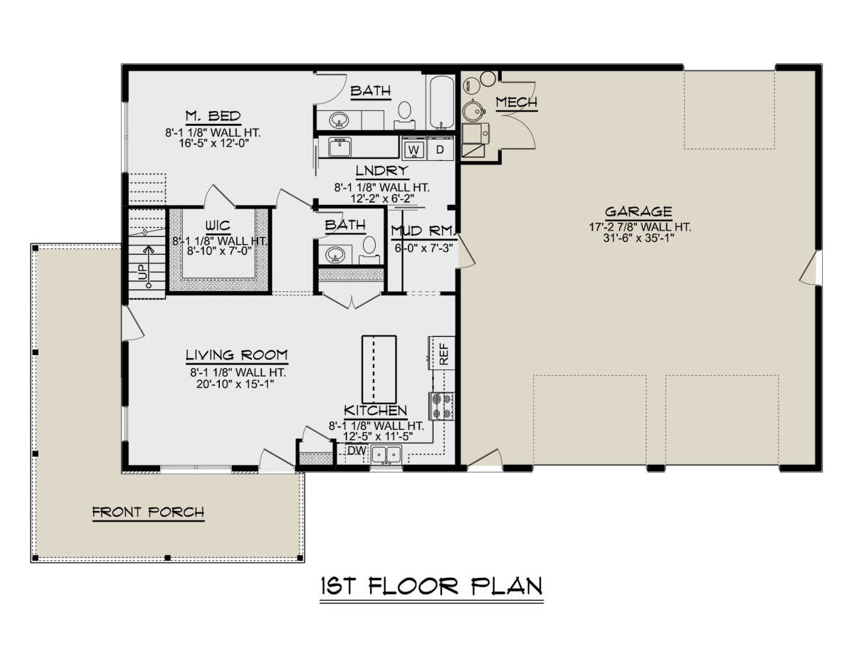 Main Floor for House Plan #5032-00010