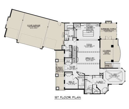 Main Floor for House Plan #5032-00011