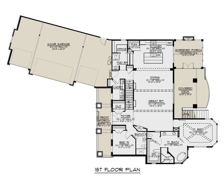 House Plan House Plan #24194 Drawing 1