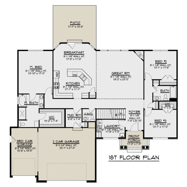 House Plan House Plan #24195 Drawing 1