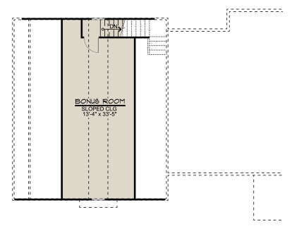 Bonus Room for House Plan #5032-00013