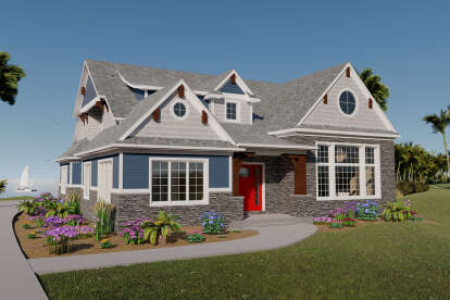 House Plan House Plan #24197 Front Elevation 