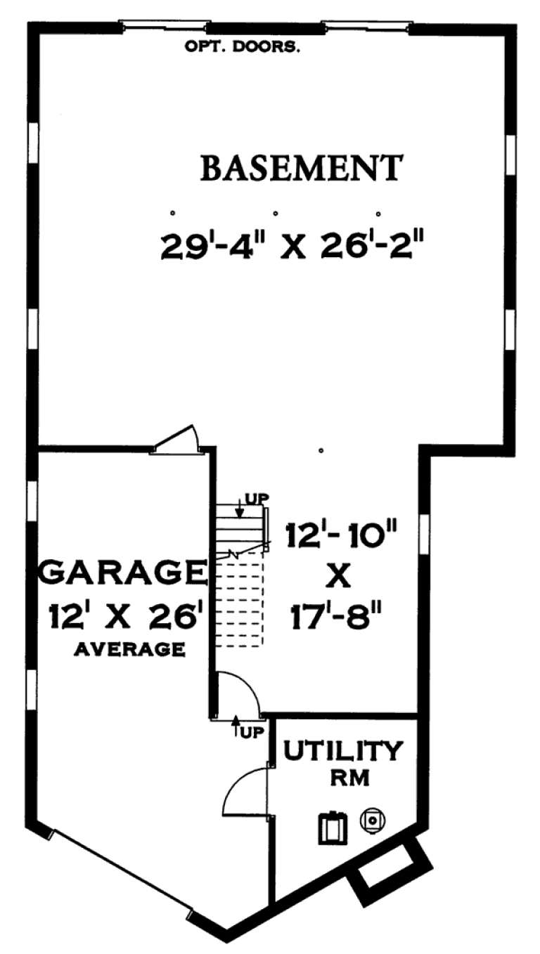 House Plan House Plan #242 Drawing 2