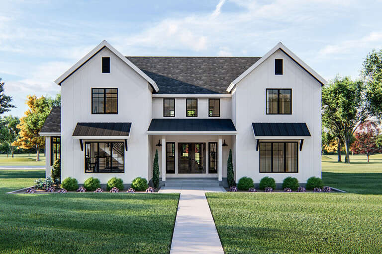 House Plan House Plan #24200 Front Elevation 