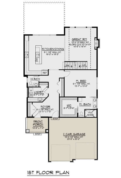 Main Floor for House Plan #5032-00018