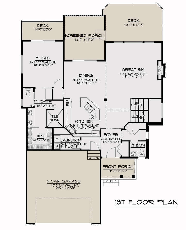 House Plan House Plan #24206 Drawing 1